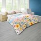 Soft Shades Sun on the Flowers Duvet Cover Set
