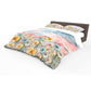 Soft Shades Sun on the Flowers Duvet Cover Set