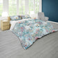 Soft Shades Teal Daisies Duvet Cover Set
