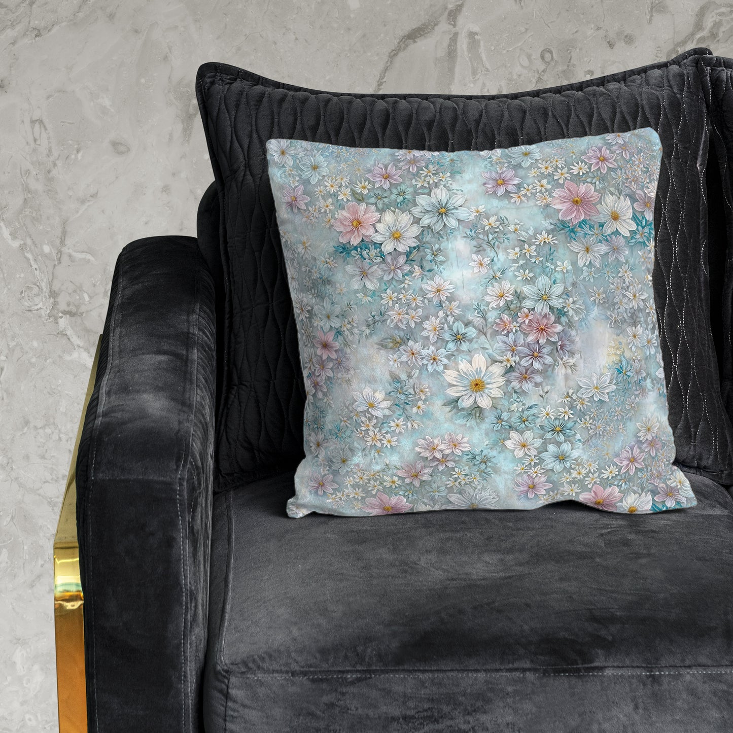 Soft Shades Teal Daisy Luxury Scatter