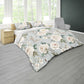 Soft Shades White Rose Duvet Cover Set