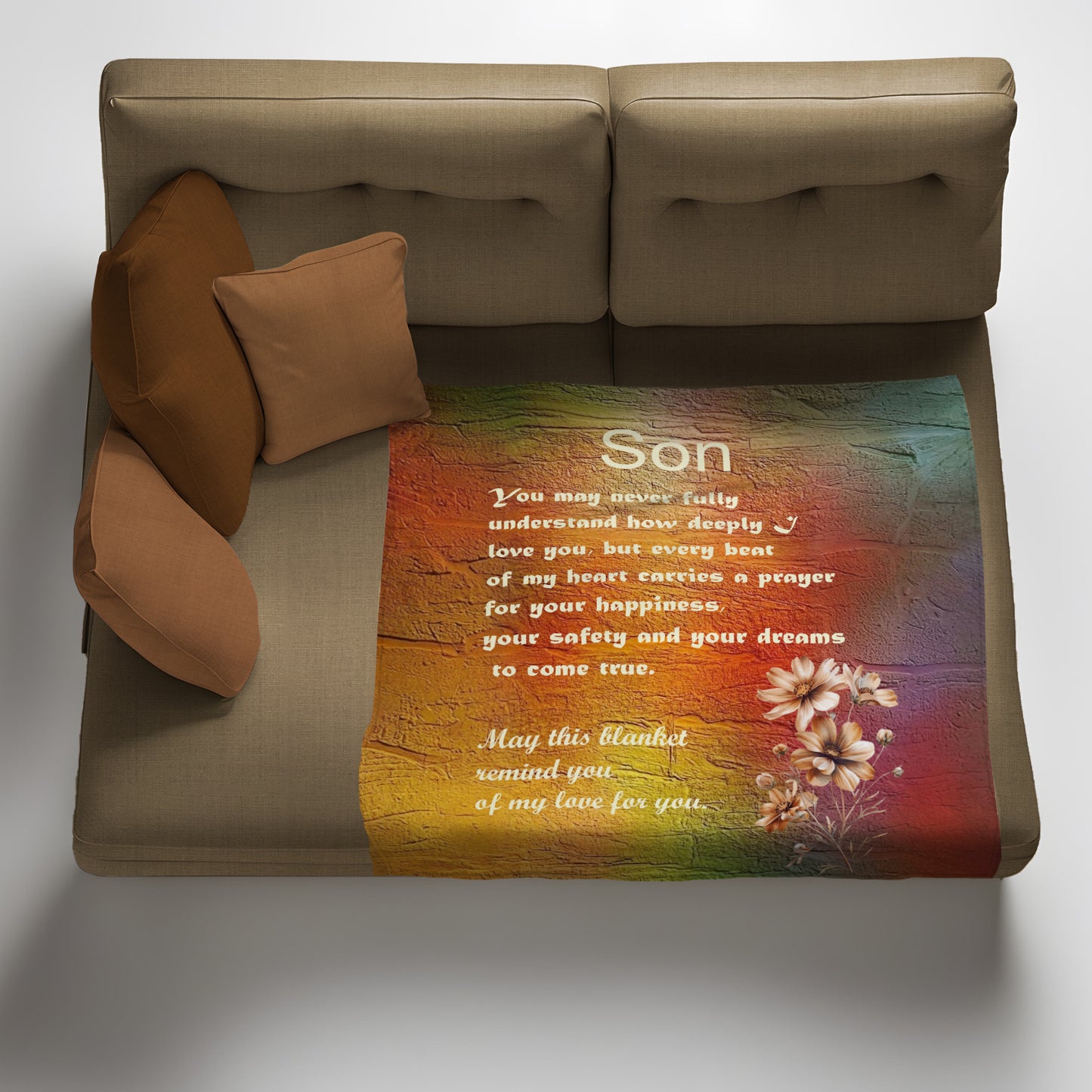 Son Light Weight Fleece Blanket