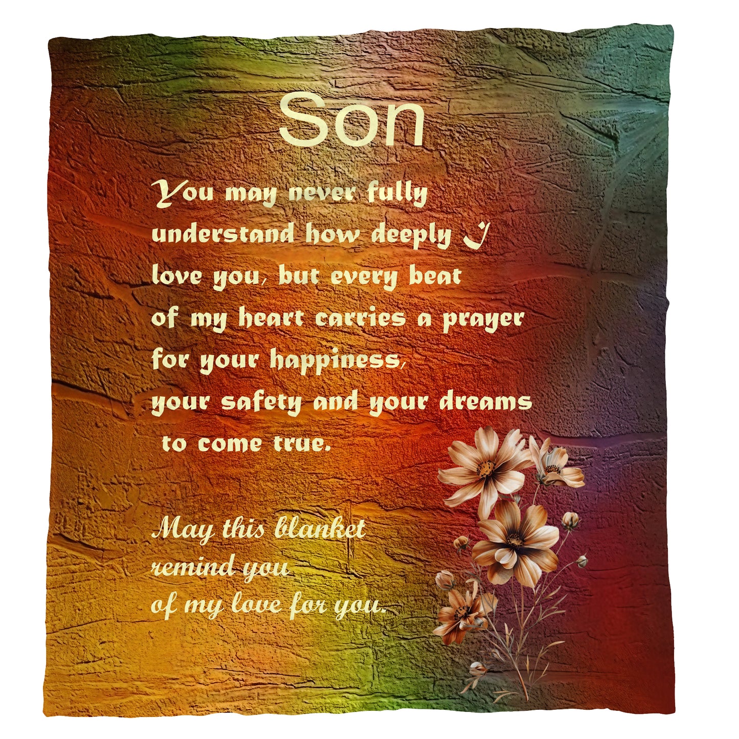 Son Light Weight Fleece Blanket