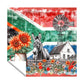 South African Donkey Square Tablecloth