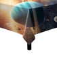 Blue Planet in Space Square Tablecloth