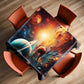 Bright Lights in Space Square Tablecloth