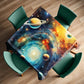 Colourful Space Square Tablecloth