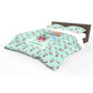 Spaceship Cow Kids Duvet Cover Set