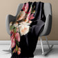 Special Bouquet Light Weight Fleece Blanket