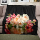 Special Bouquet Light Weight Fleece Blanket