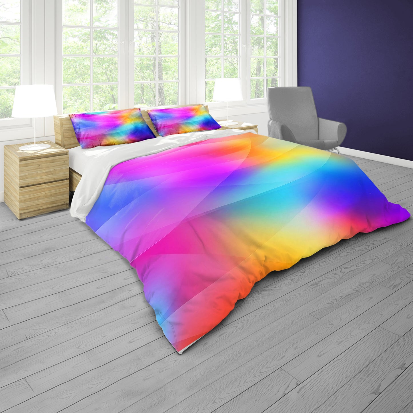 Spectrum Dreams Duvet Cover Set