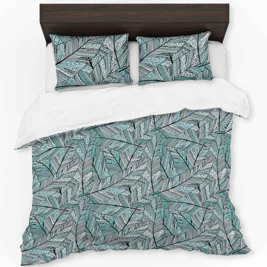 Spectrum of Leaves Duvet Cover Set