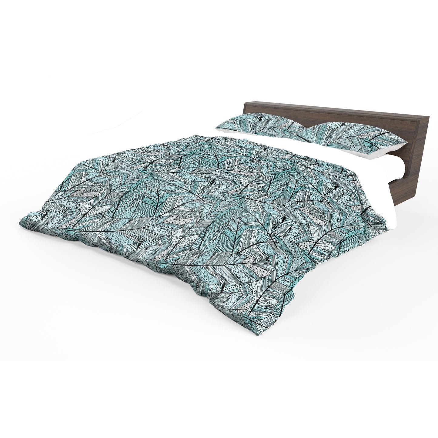Spectrum of Leaves Duvet Cover Set
