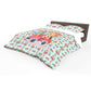 Speeding Giraffe Kids Duvet Cover Set