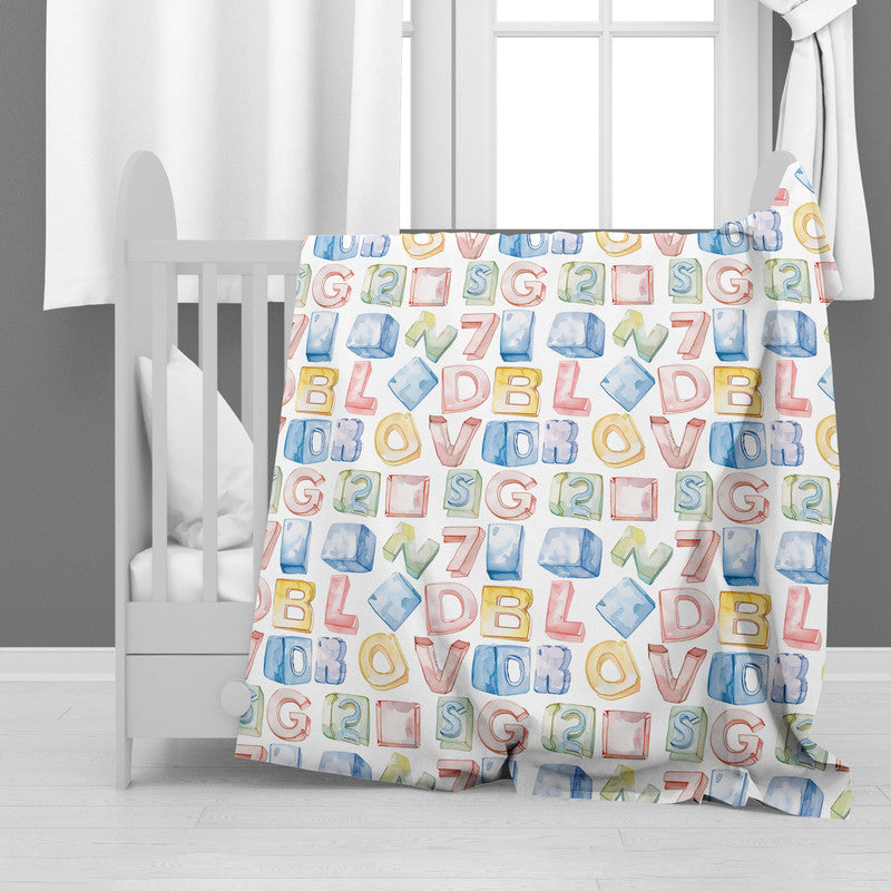 Spell It Minky Blanket