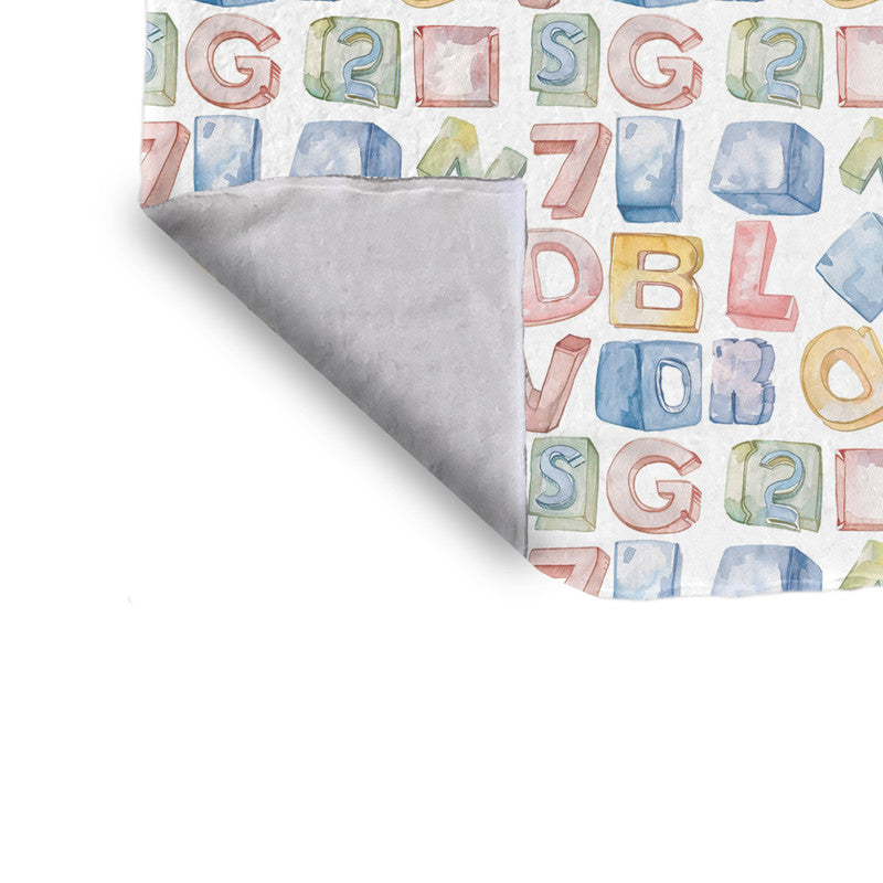 Spell It Minky Blanket