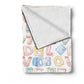 Spell It Baby Fleece Blanket