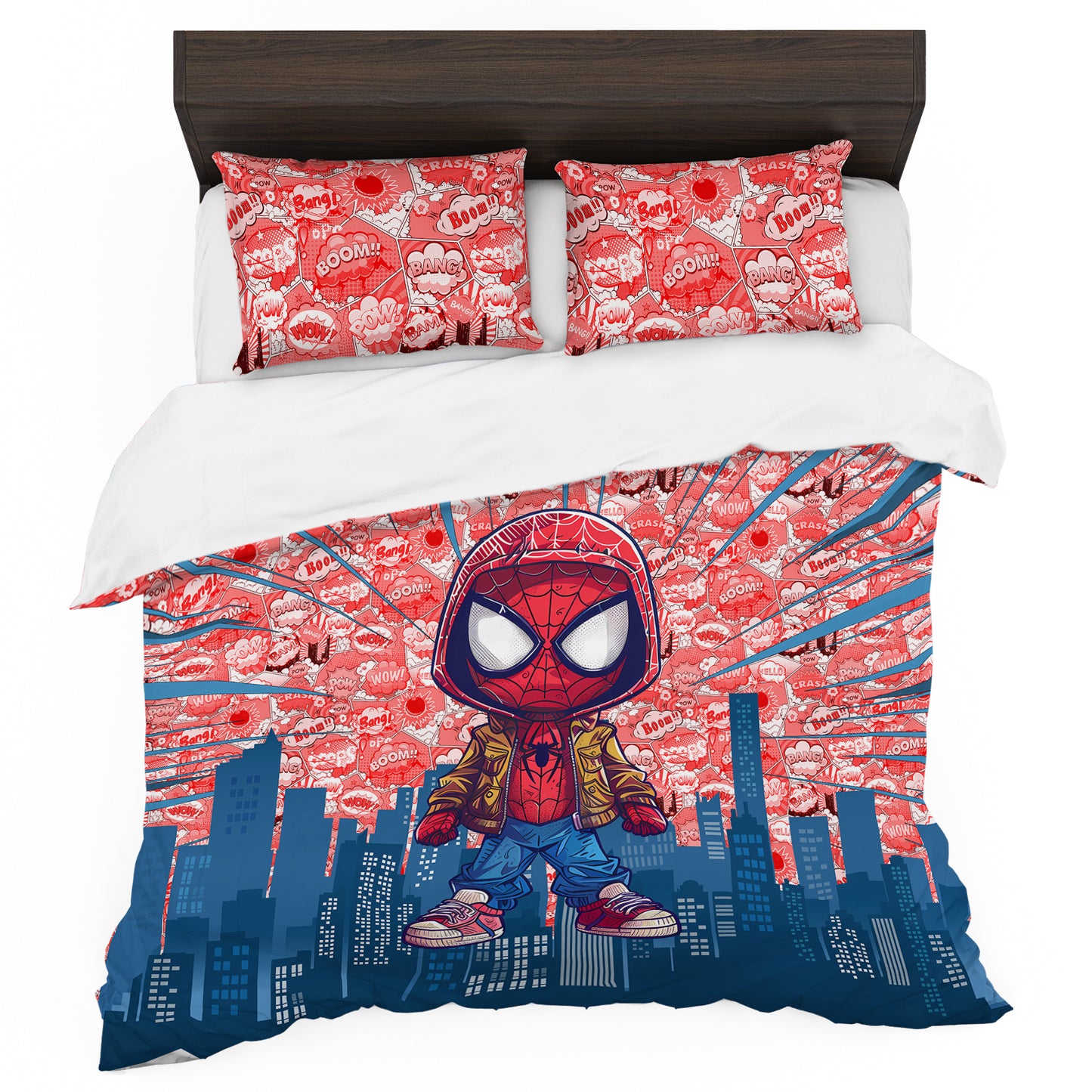 Spider Punk Kids Duvet Cover Set