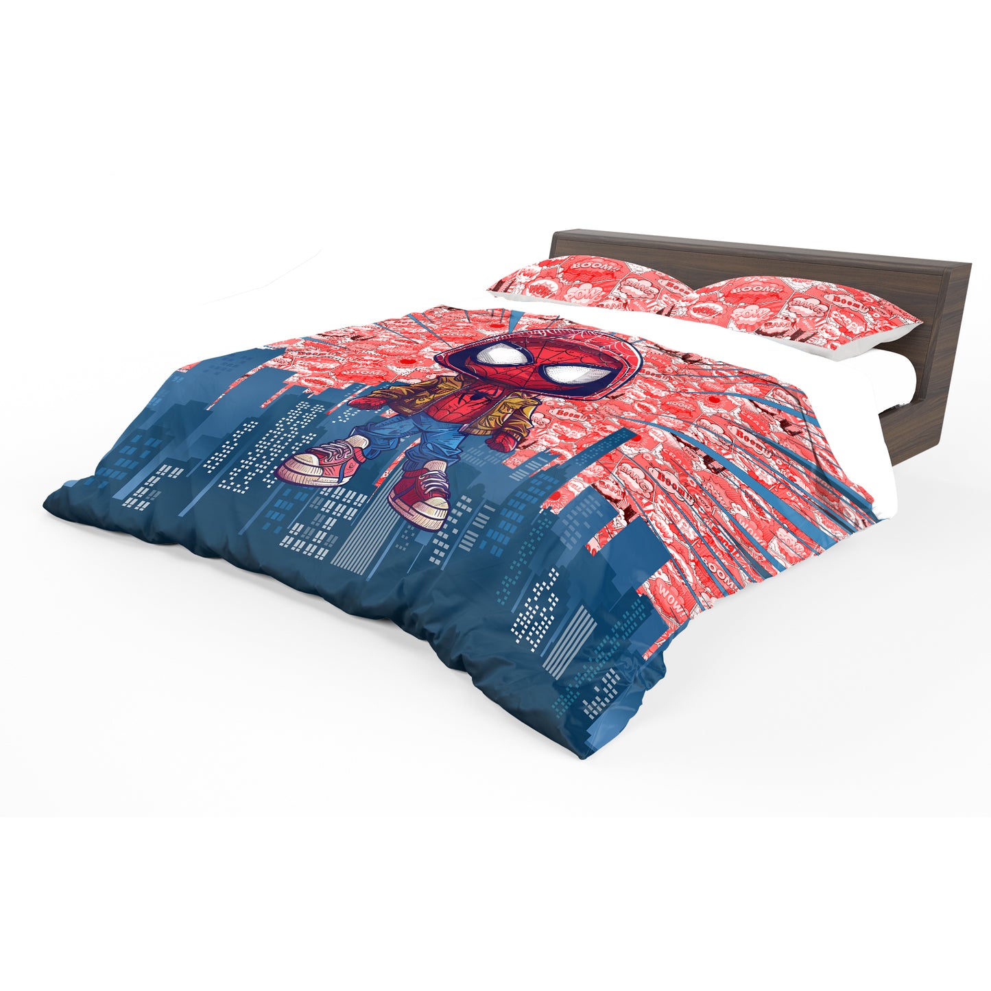 Spider Punk Kids Duvet Cover Set