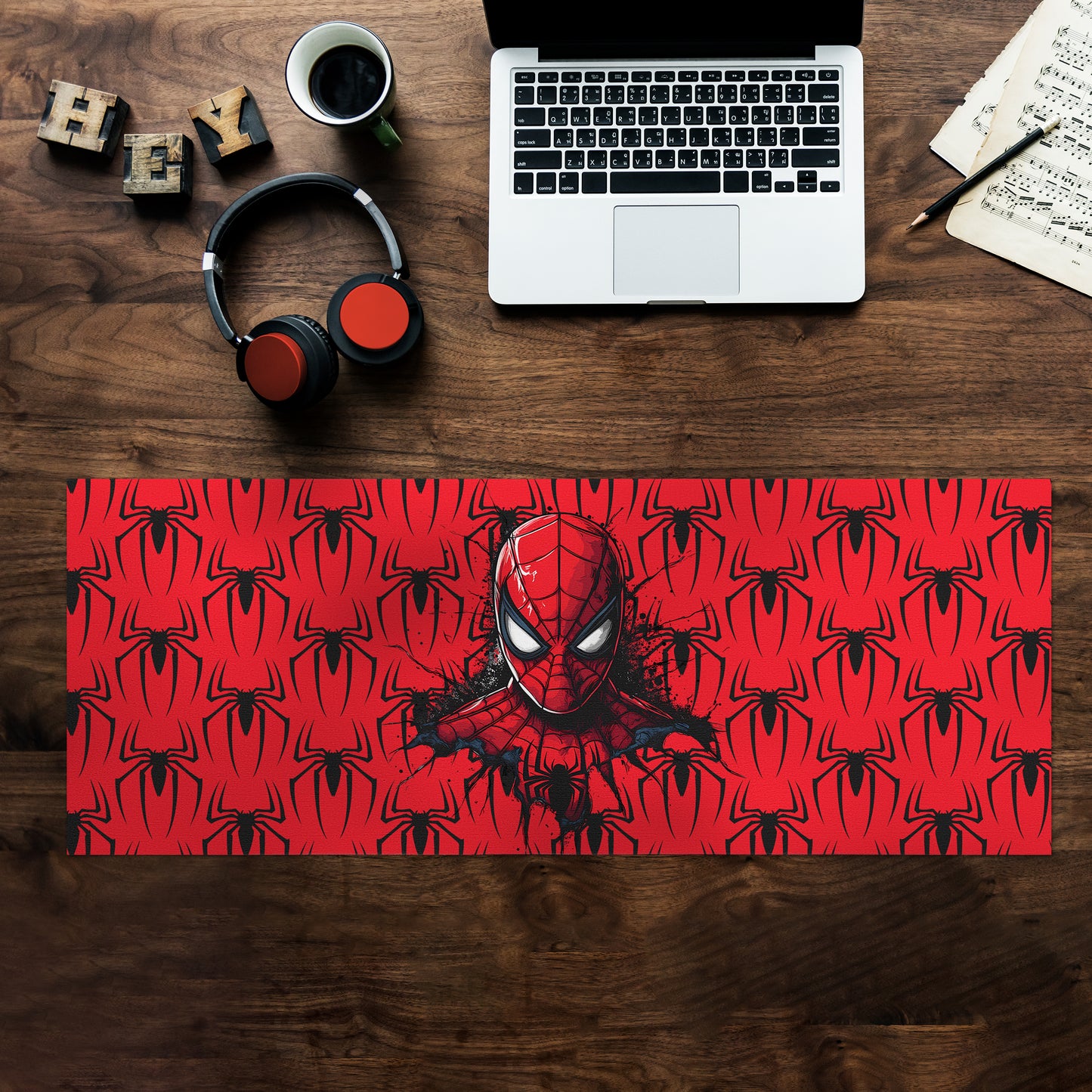 Spider’s Watch Desk Pad