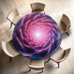 Spiral Portal Round Tablecloth