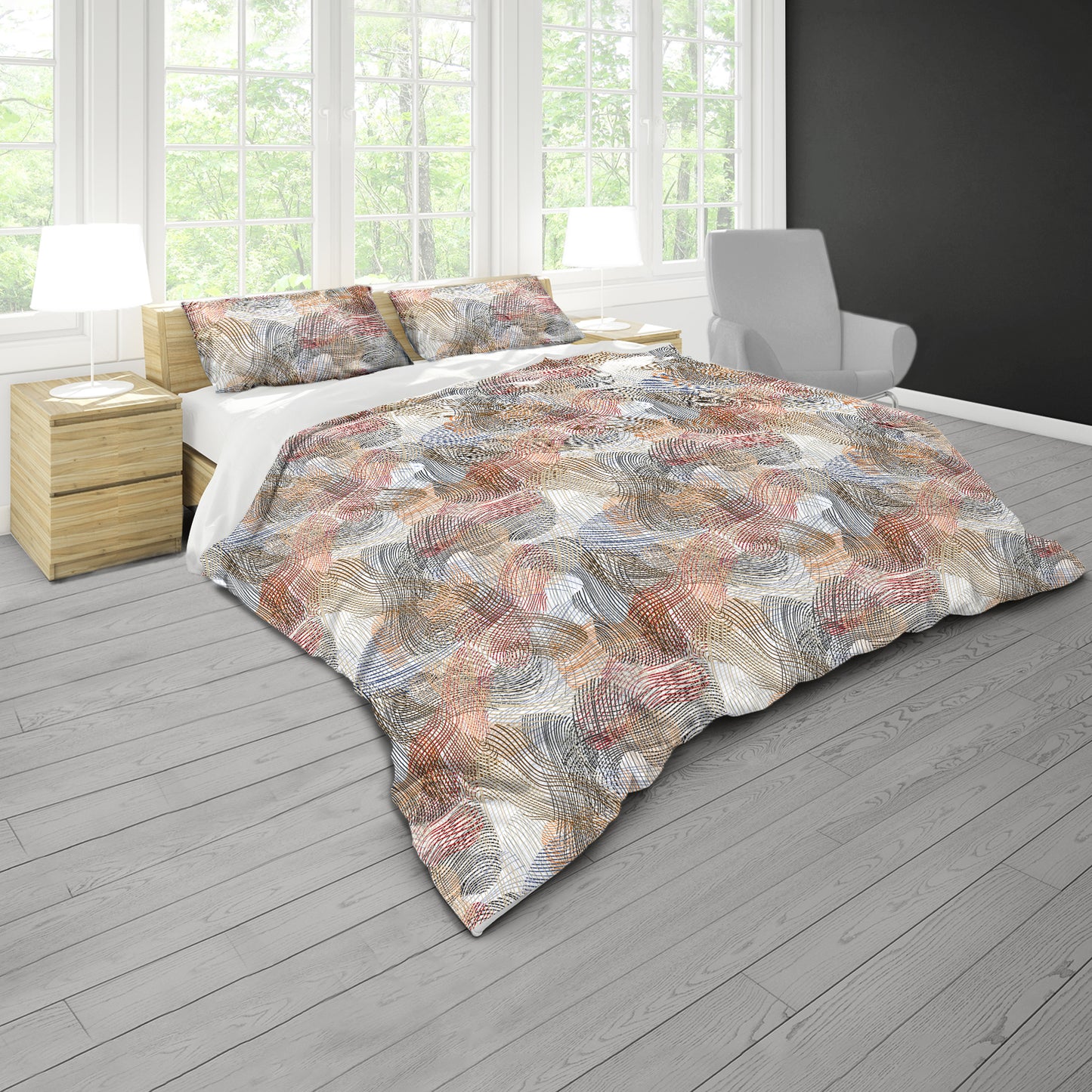 Spirit Lines Duvet Cover Set