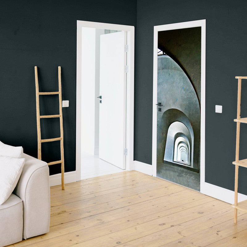 Spirling Corridor Door Decoupage