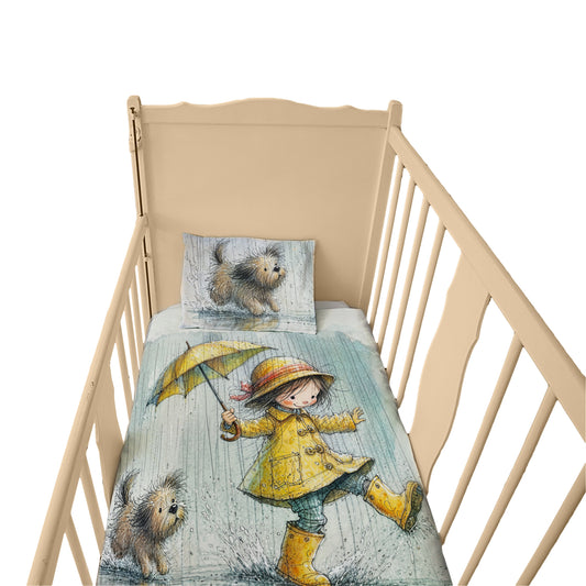 Sleepy Mermaid Cot Set