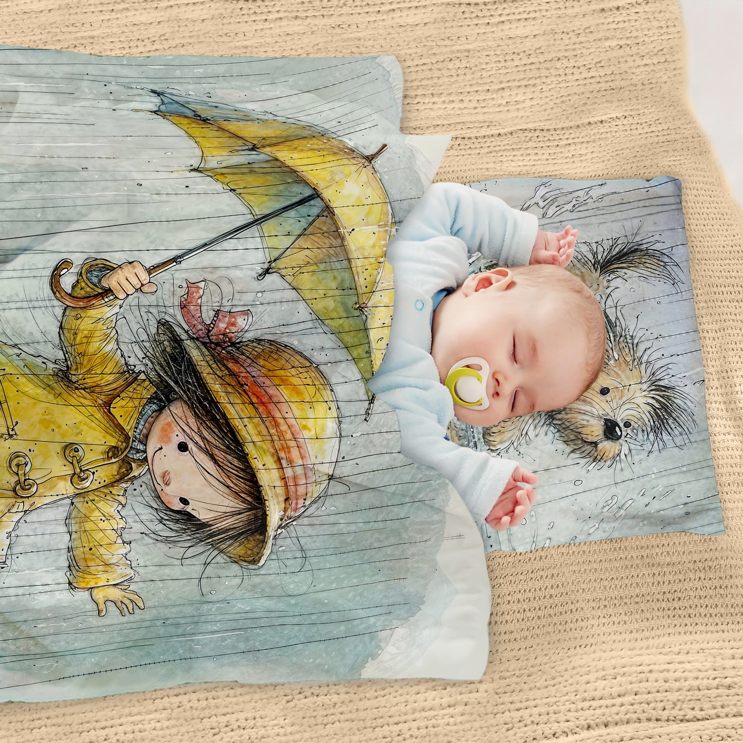 Sleepy Mermaid Cot Set