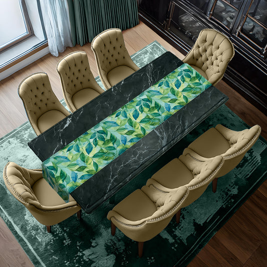 Spring Leaves Table Runner