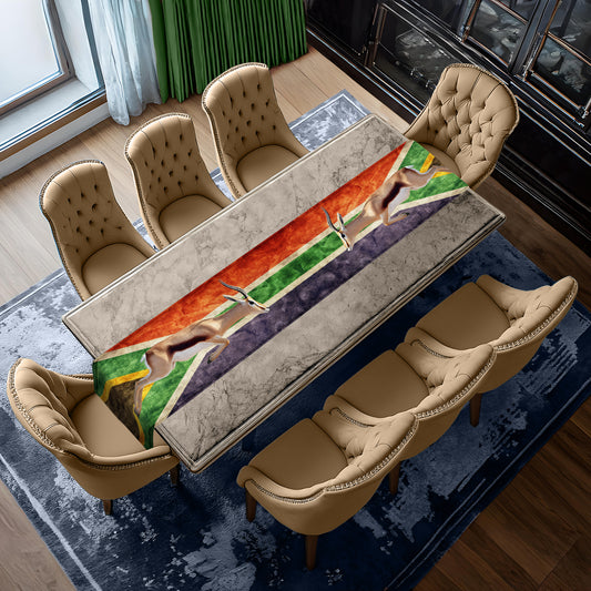 Springbok Africa Table Runner