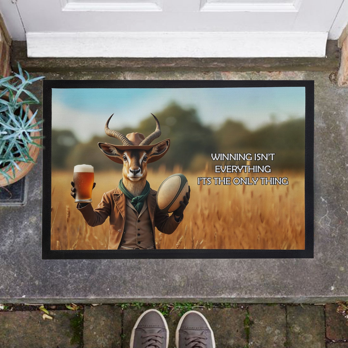 Springbok Door Mat