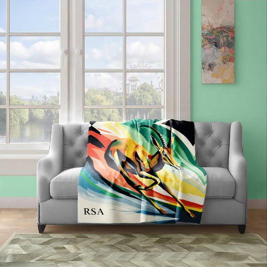 Springbok Grace Light Weight Fleece Blanket by Wikus Schalkwyk