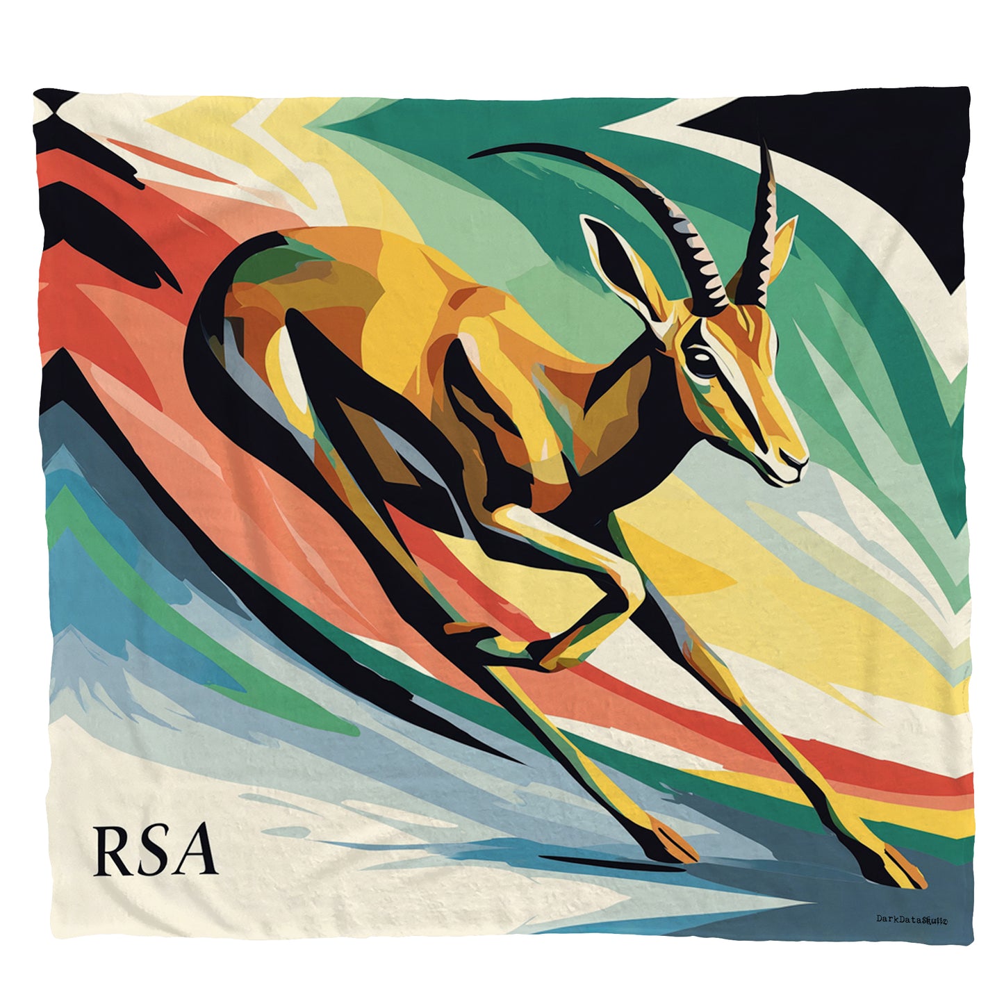 Springbok Grace Light Weight Fleece Blanket by Wikus Schalkwyk