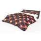 Square Fans Duvet Cover Set