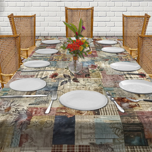 Square Garden 3m Rectangle Tablecloth