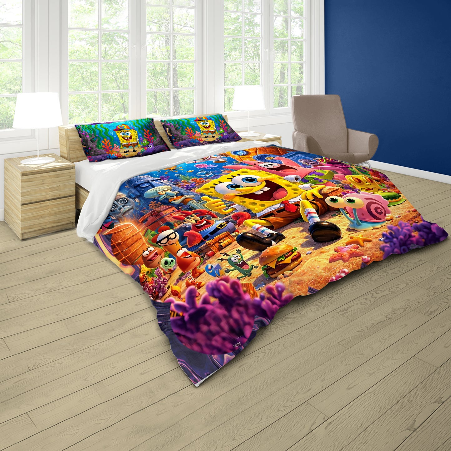 Squarehead Kids Duvet Cover Set