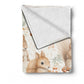 Squirrel Creche Baby Fleece Blanket