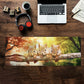 Squirrel Seasons Large Desk Pad