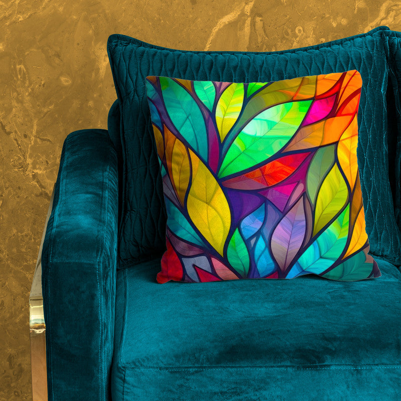 Stained Glass Leaves Luxury Scatter