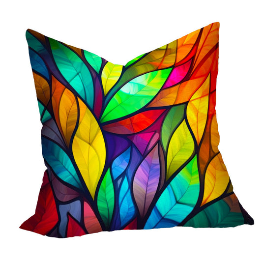 Stained Glass Leaves Luxury Scatter