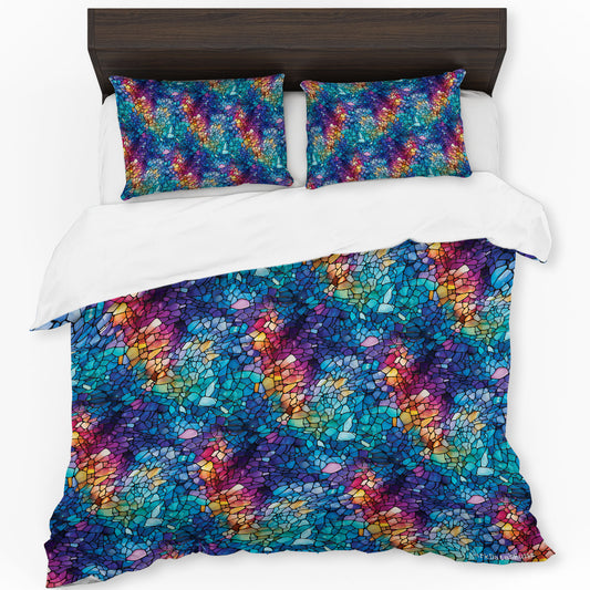 Stained Glass by Wikus Schalkwyk Duvet Cover Set