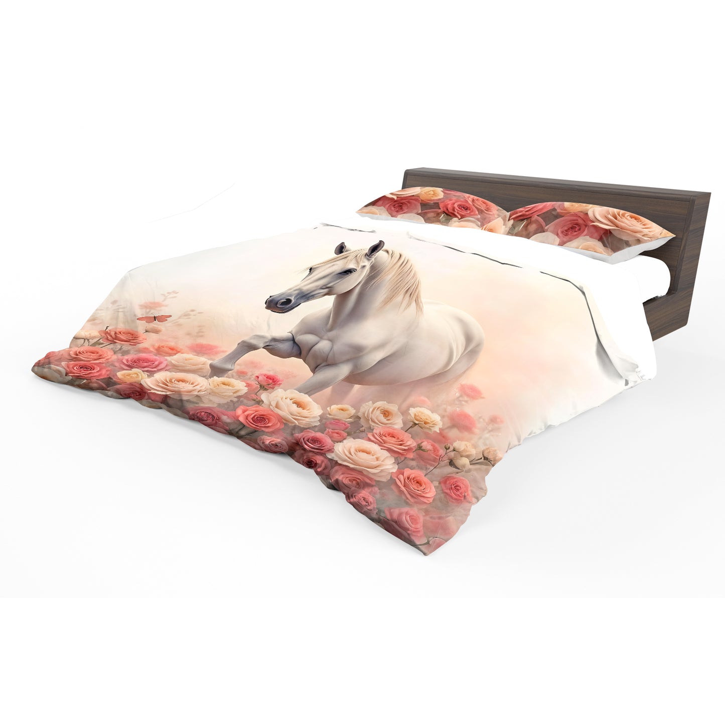 Stallion Roseland Rider Duvet Cover Set