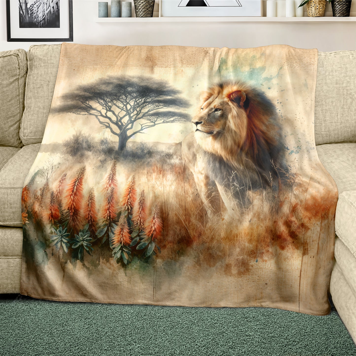 Stand Strong Light Weight Fleece Blanket