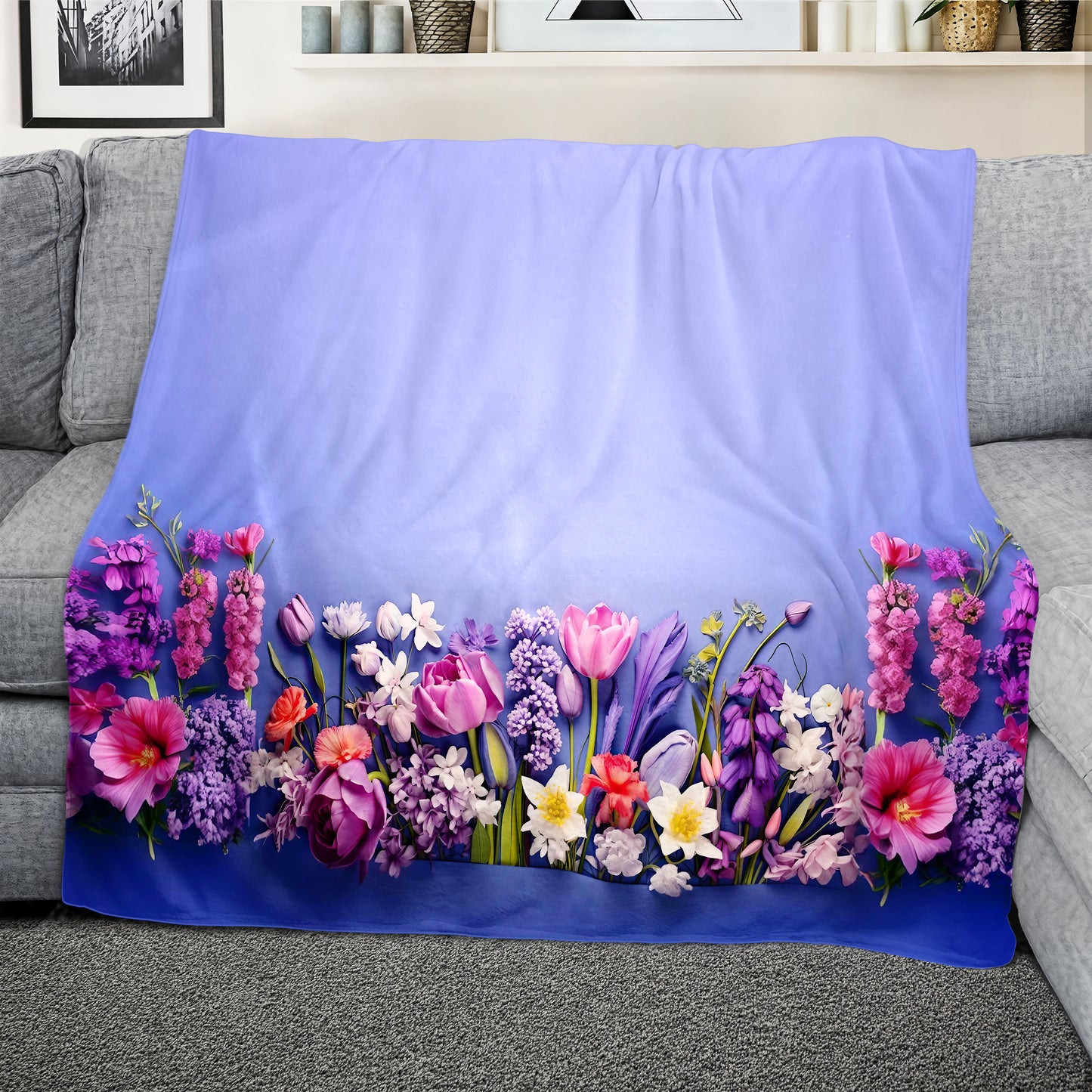 Standing Together Light Weight Fleece Blanket