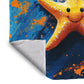 Star Fish Light Weight Fleece Blanket by Wikus Schalkwyk