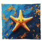 Star Fish Light Weight Fleece Blanket by Wikus Schalkwyk