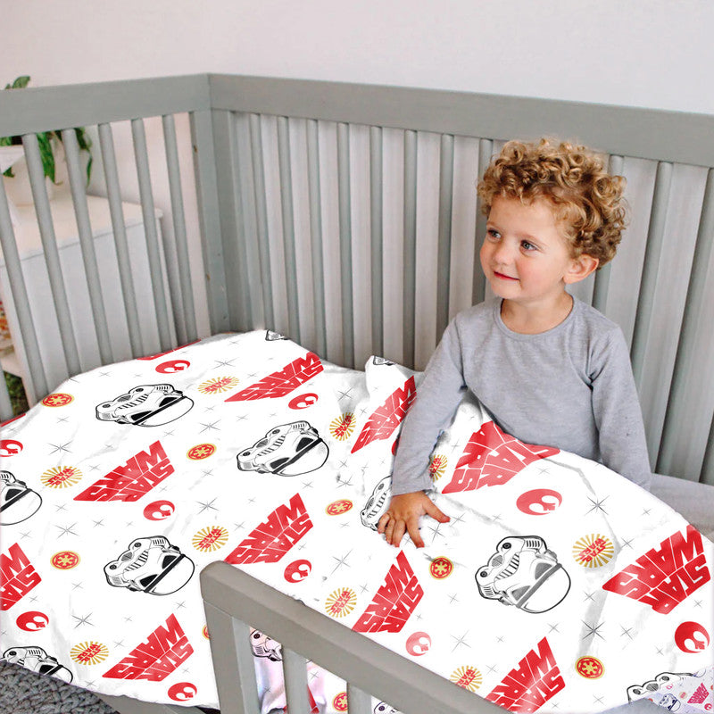 Star Wars Little Trooper White Cot Set