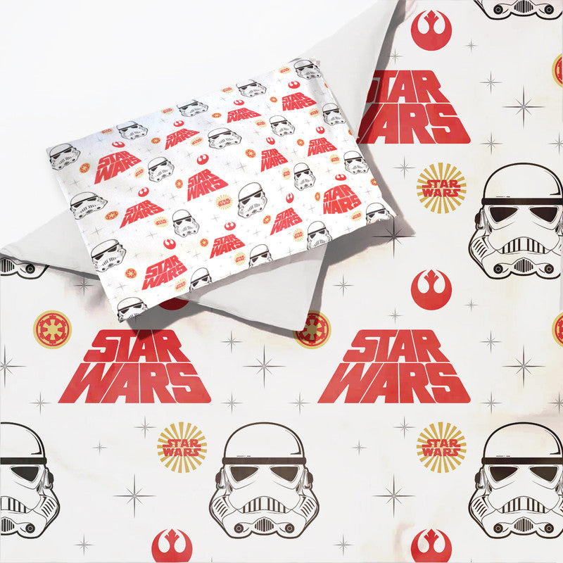 Star Wars Little Trooper White Cot Set