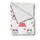 Star Wars Little Trooper White Baby Fleece Blanket